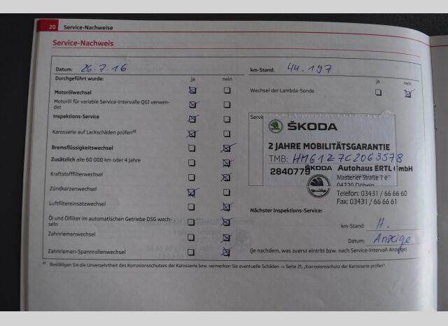 Škoda Octavia 1.2TSI 77kw AMBIENTE FAMILY full