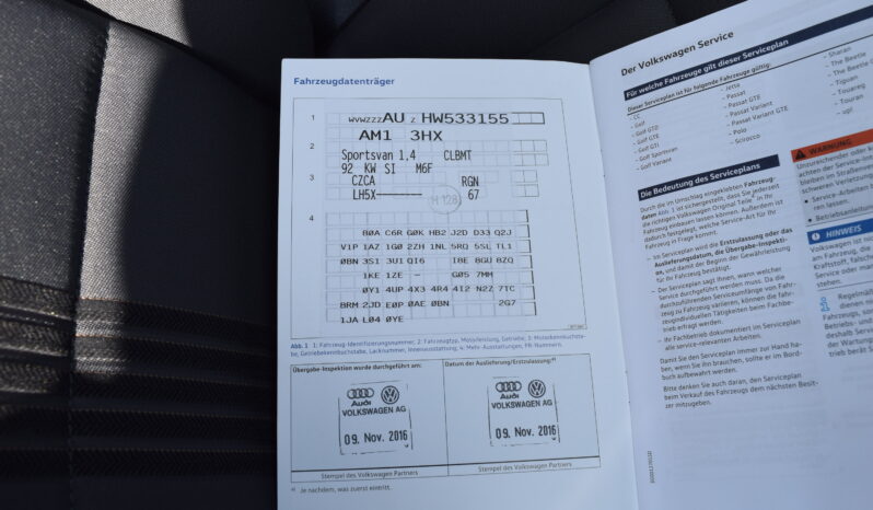 Volkswagen Golf Sportsvan 1.4TSI 92kw CLBMT ALLSTAR WEBA full