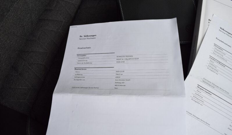 Volkswagen Passat Variant 1.5TSI 110kw BUSINESS BMT NAVI full