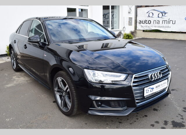 Audi A4 2.0TDI110kw S-lineXEN KŮŽE DCC full